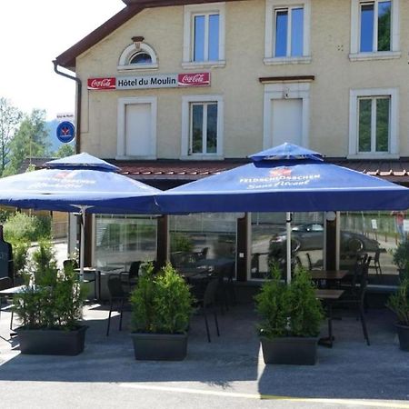 Hotel Restaurant Du Moulin Fleurier Kültér fotó